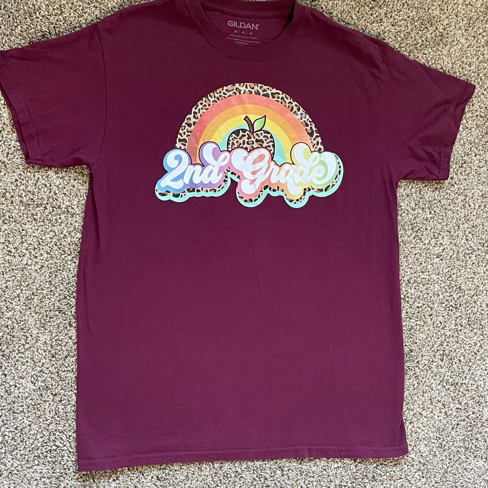 Teacher T-Shirt 2nd Grade - Sz Med.